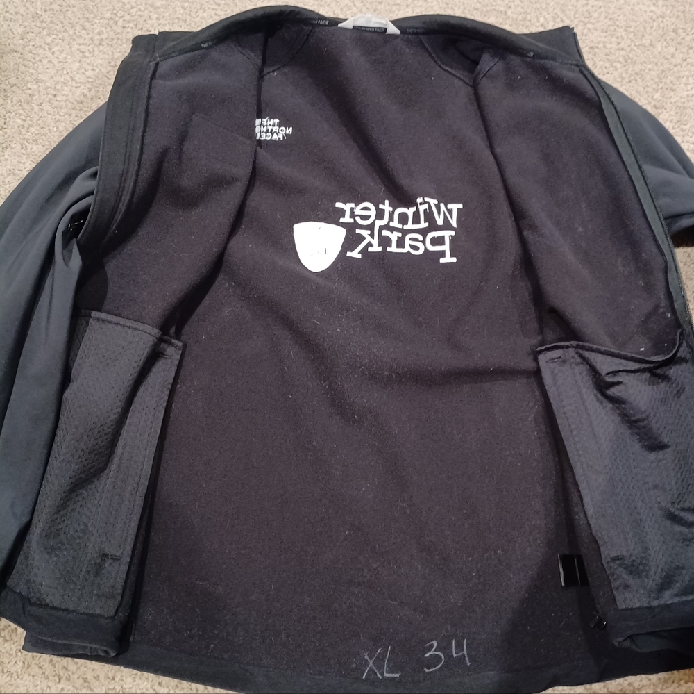 The North Face Apex Series By Winter Park Men's Black Jacket Size XL - Picture 4 of 11